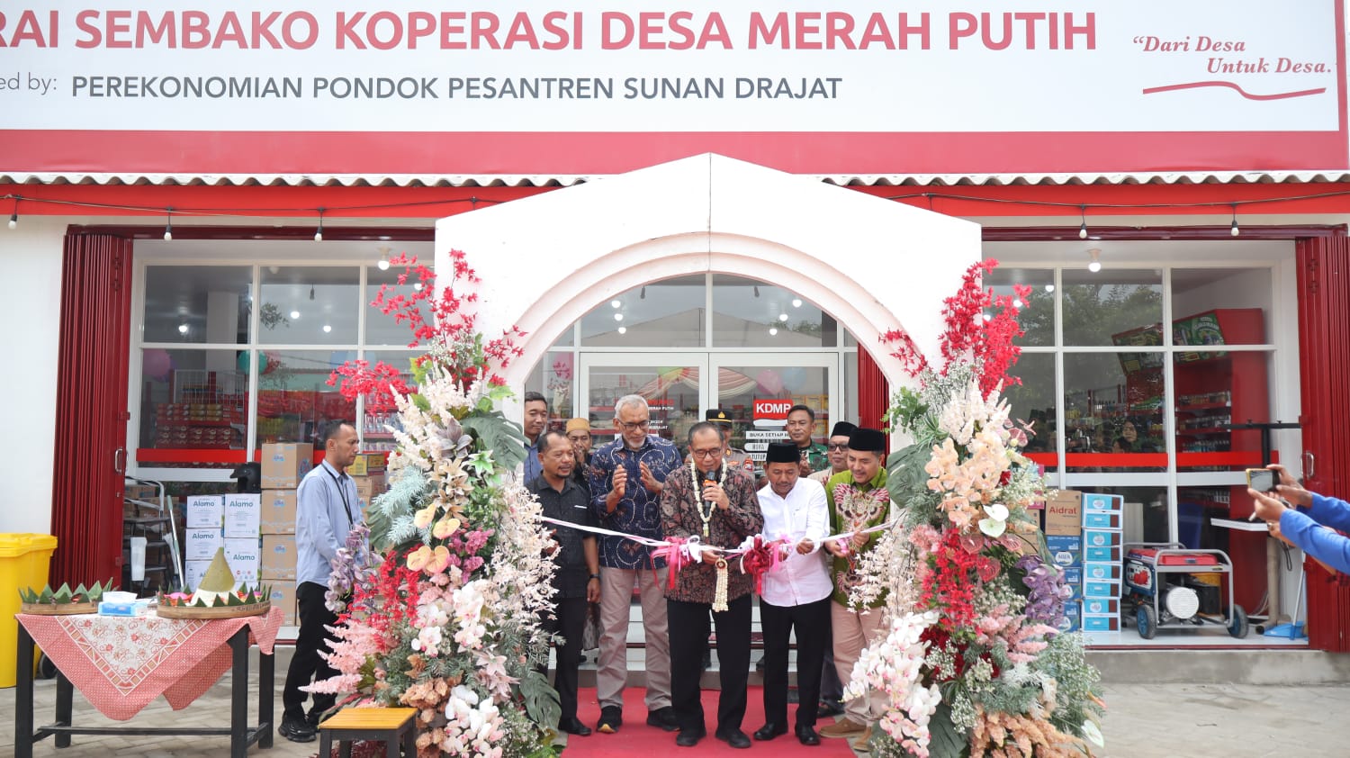Gerai Sembako Kopdes Merah Putih Sekarang Dibuka di Desa ini