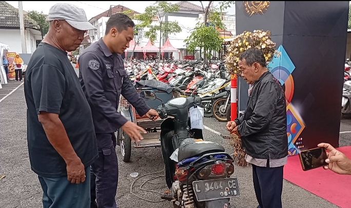Bazar Motor Polrestabes Surabaya: 66 Motor Sudah Kembali ke Pemilik, Wujud Pengayoman Kepolisian