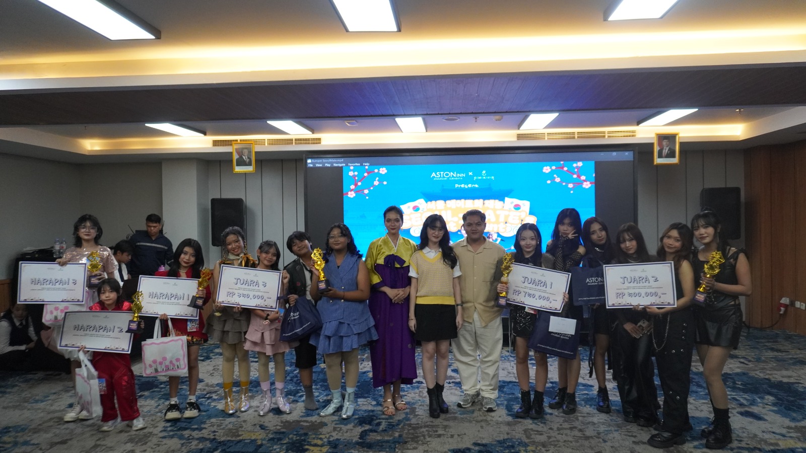 Seoul-Mate Got Talents: Ajang Pencarian Bakat Seni dan Hiburan Sukses Digelar di Aston Inn Jemursari Surabaya